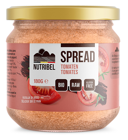 Nutribel Tomaten spread bio & glutenvrij 190ml