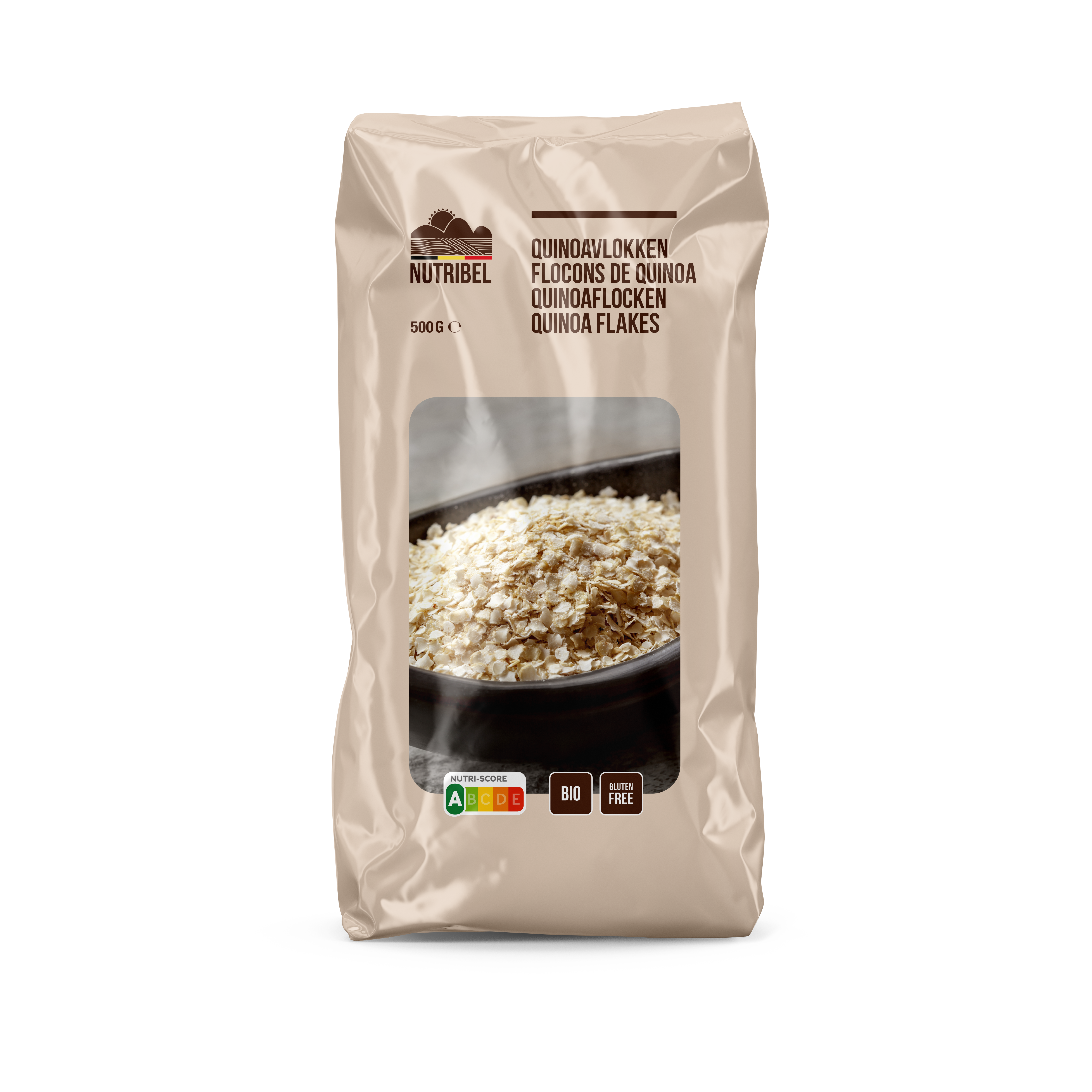 Nutribel Flocons quinoa bio & sans gluten 500g