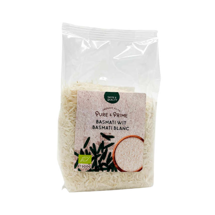 Pure & Prime Basmati rijst wit bio 500g
