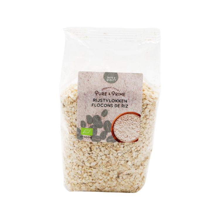 Pure & Prime Flocons de riz bio 500g