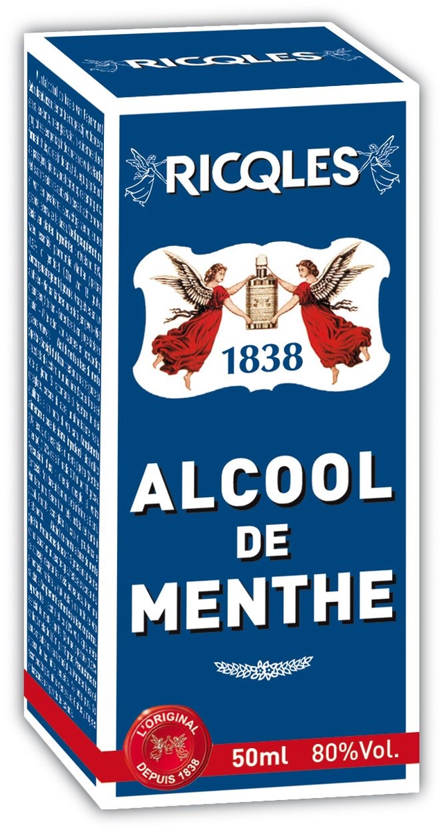 Ricqles Alcool de menthe 50ml