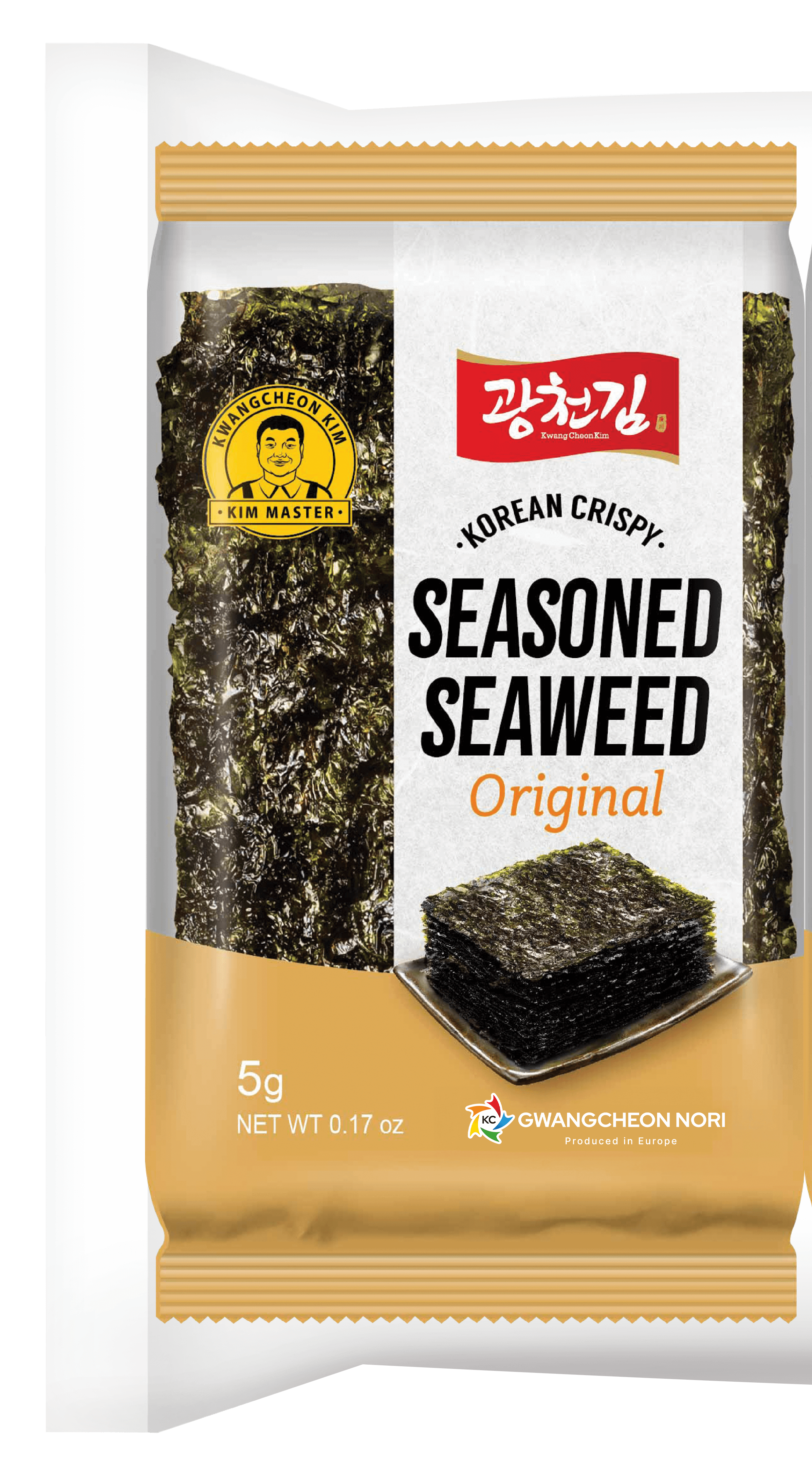 Korean Crispy Zeewiersnacks original 5g