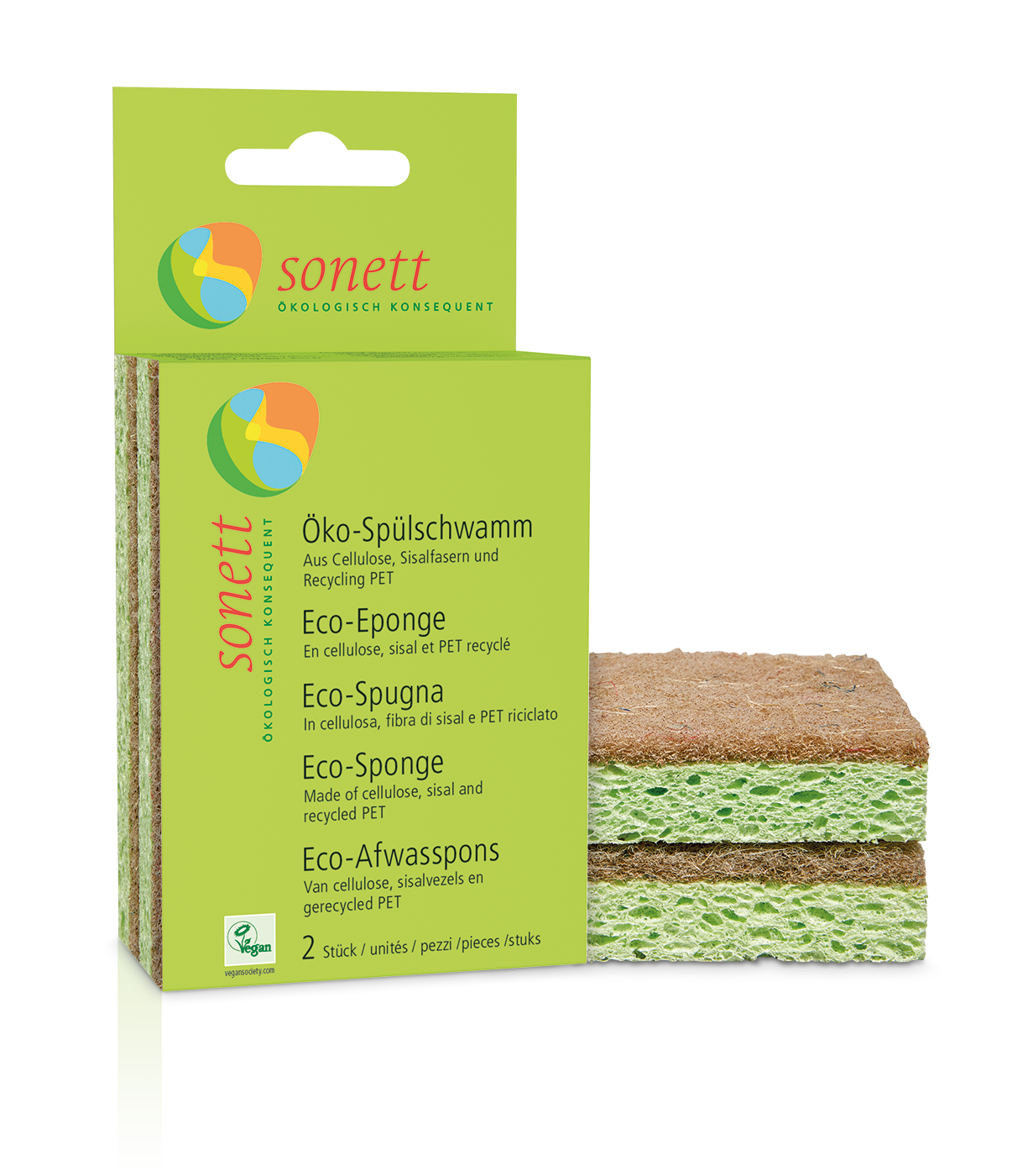 Sonett Eco-Afwasspons 2st