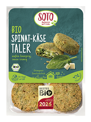 Soto Spinazie-Kaas mini burgers bio 180g