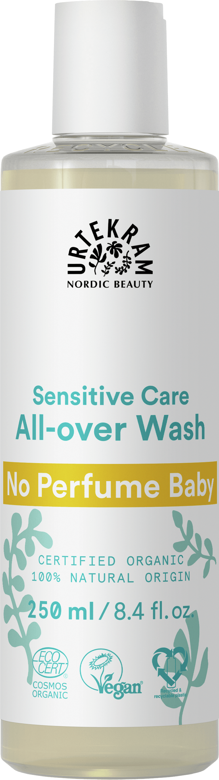 Urtekram Gel lavant bébé sans parfum 250ml