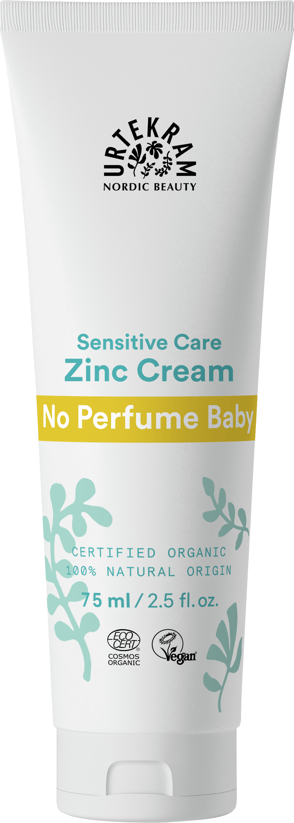 Urtekram Crème au zinc bébé sans parfum 75ml