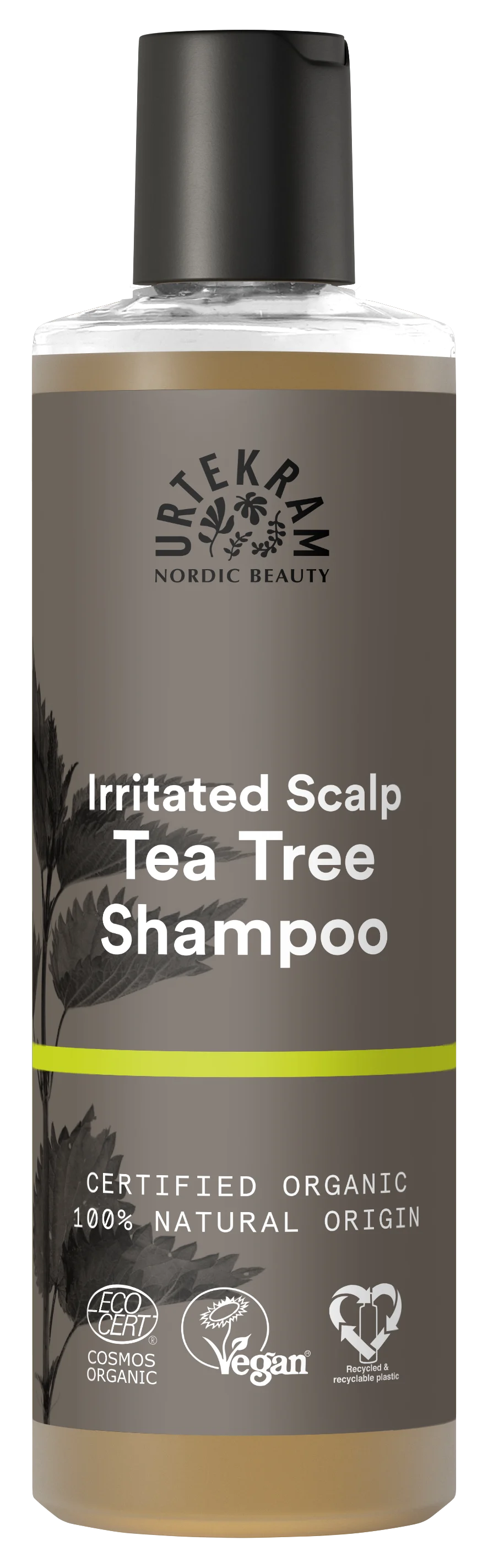 Urtekram Shampooing tea tree cuir chevelu irrité 250ml