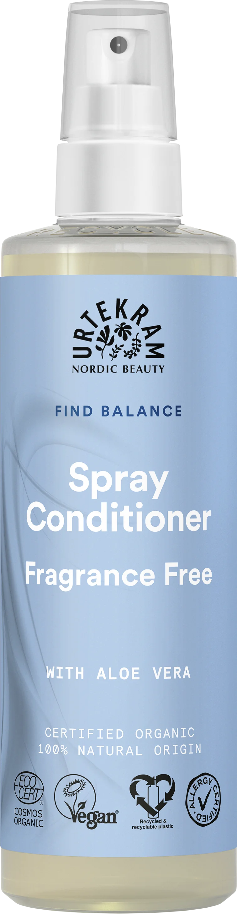 Urtekram Après shampooing spray sans parfum 250ml