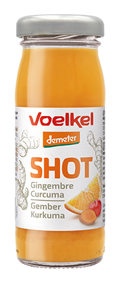 Voelkel Shot gember kurkuma bio 95ml