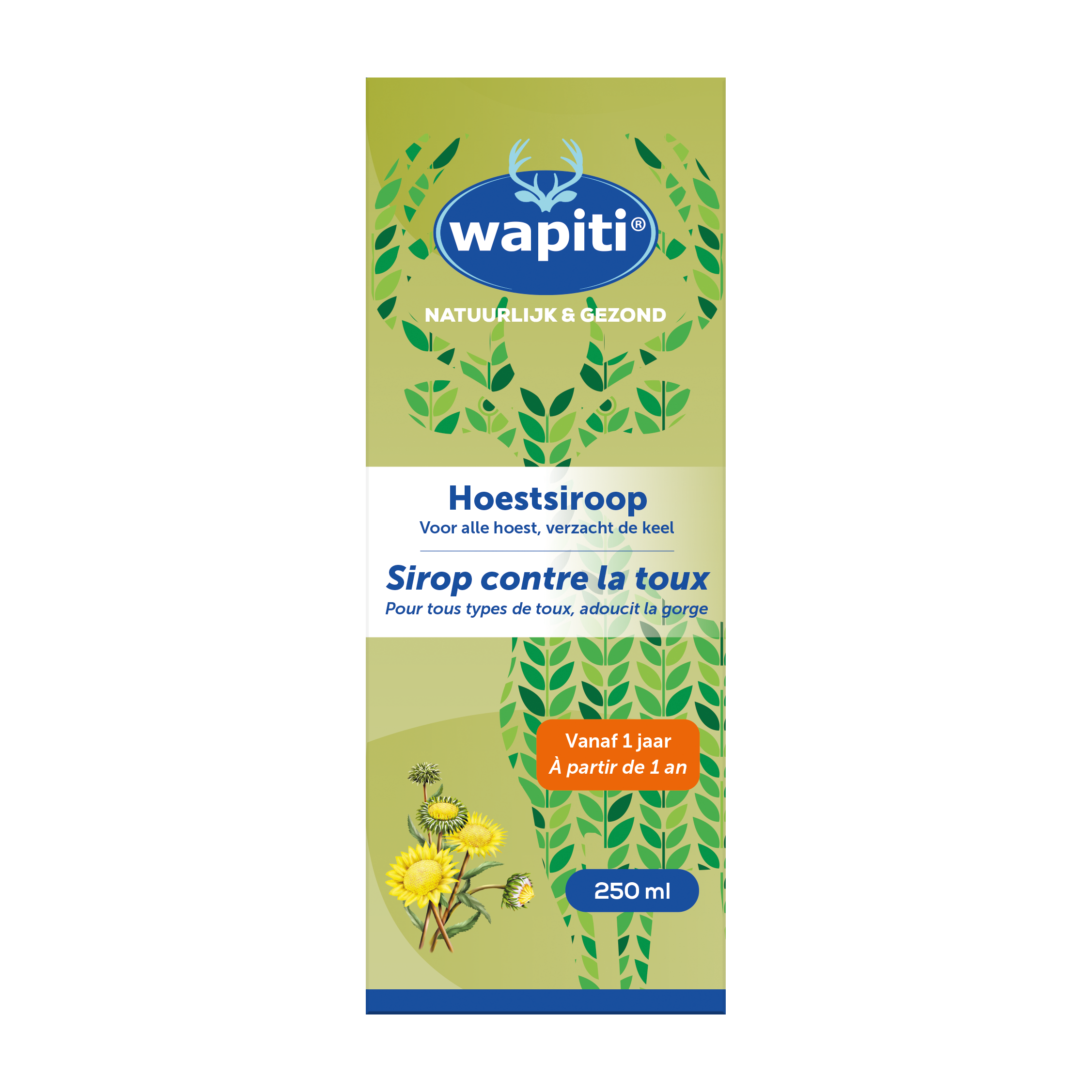 Wapiti Hoestsiroop 250ml PL203/14