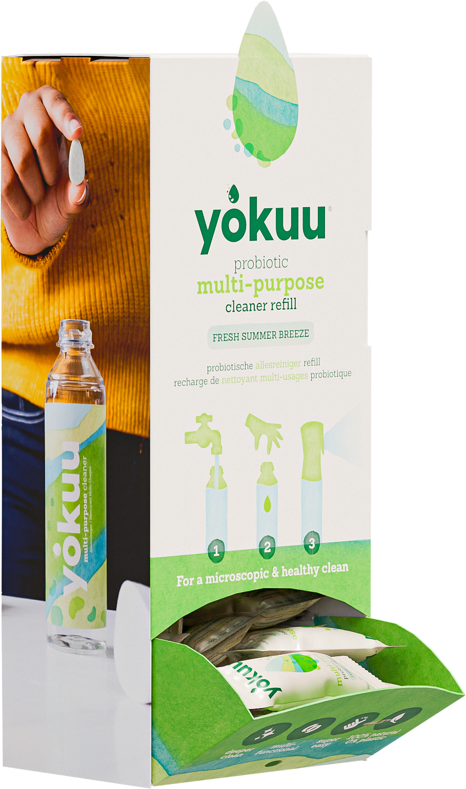 Yokuu Nettoyant multi-usage perle individuel