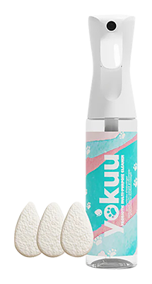 Yokuu Allesreiniger voor huisdieren startkit (1 parel + 1 spray)