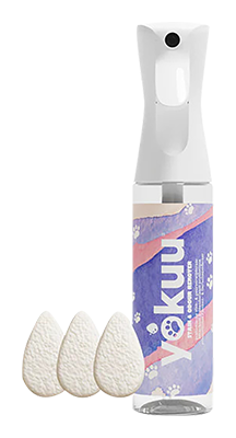 Yokuu Vlek- & Geurverwijderaar huisdieren startkit (1 parel + 1 spray)