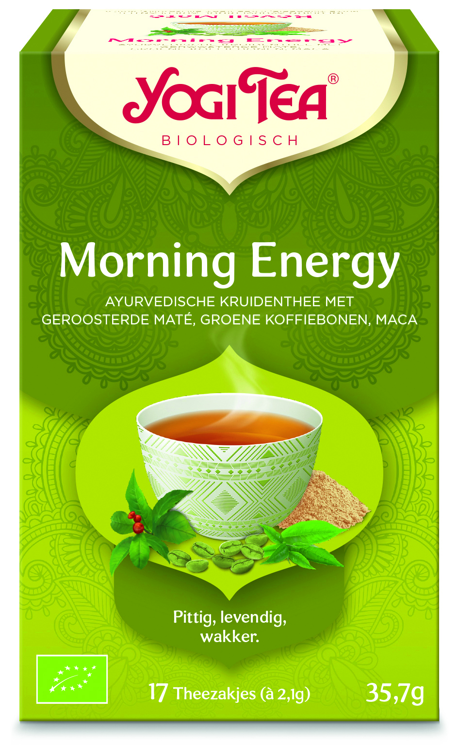 Yogi thee Morning energy bio 17 builtjes